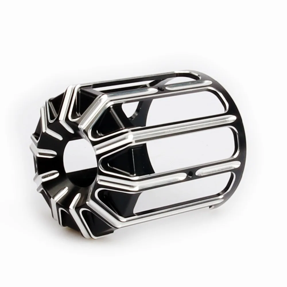 Free shipping Machine Oil Grid Billet Aluminum Oil Filter Cover For