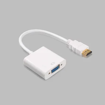 

Wholesale HDMITo VGA Adapter Hd Computer Video Line 1080P Digital Male to Female Digital Signal Converter Cable