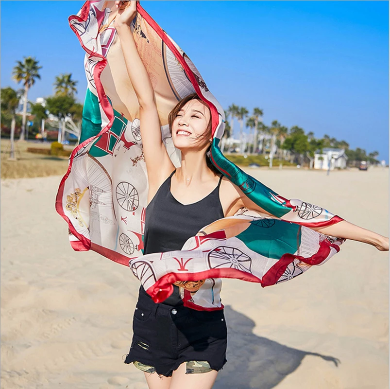 Women Pareo Beach Bikini Covers up Beach Dress Long Sarong Dress 2018