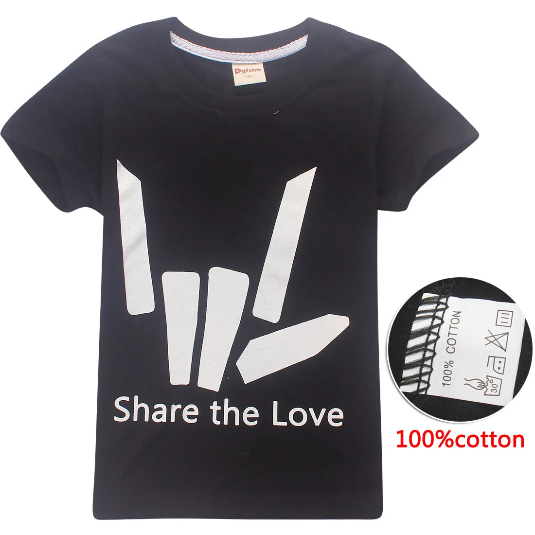Youth Share The Love/футболка разных цветов с графическим принтом футболка и изображением