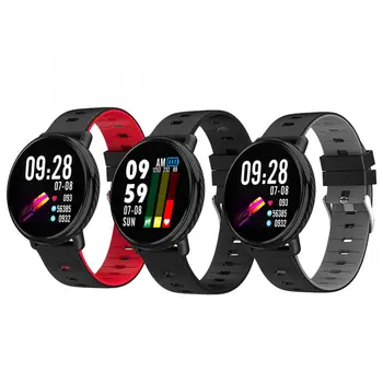

Heart Rate Sleep Monitor Smart Watch K1 1.3Inch Heart Rate Sleeping Monitor IP68 Waterproof Smartwatch Smart Bracelet Wristband