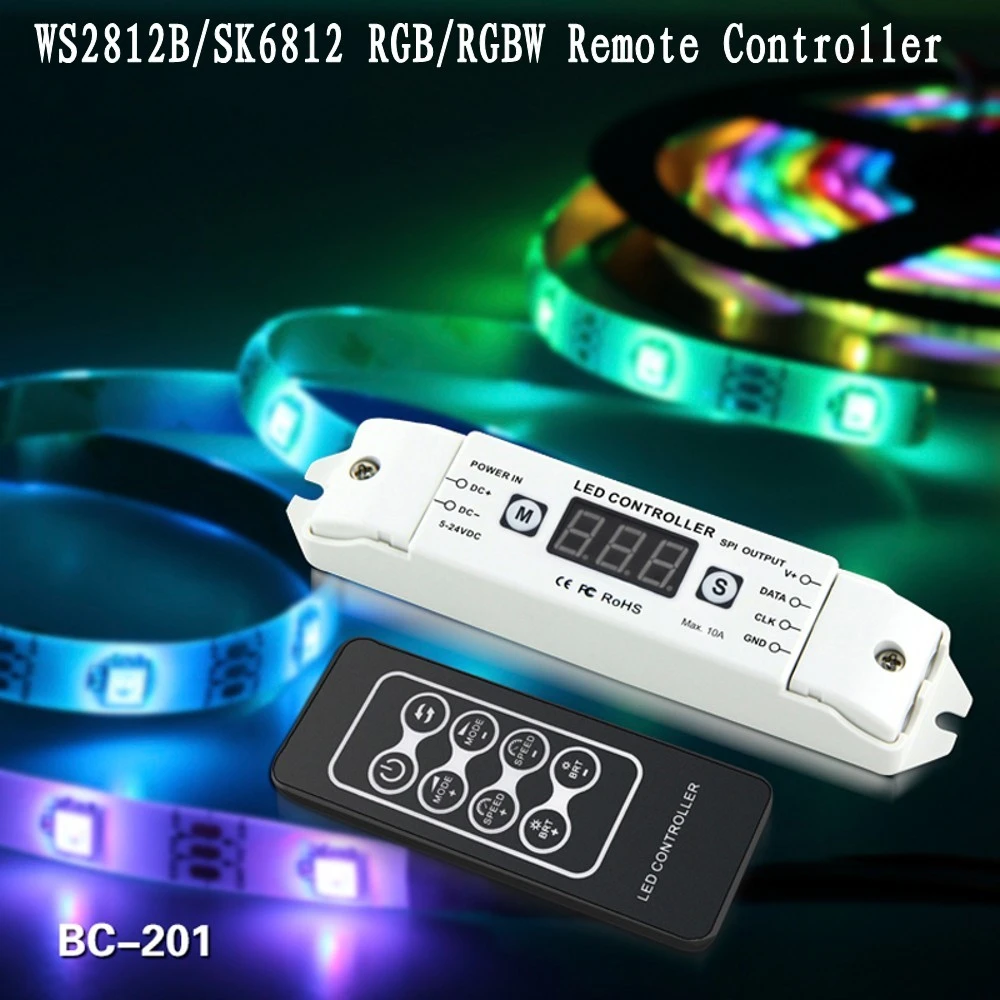 1 unidades ws2801 3-canal RGB LED-controlador píxeles Controller ksq PWM SPI 