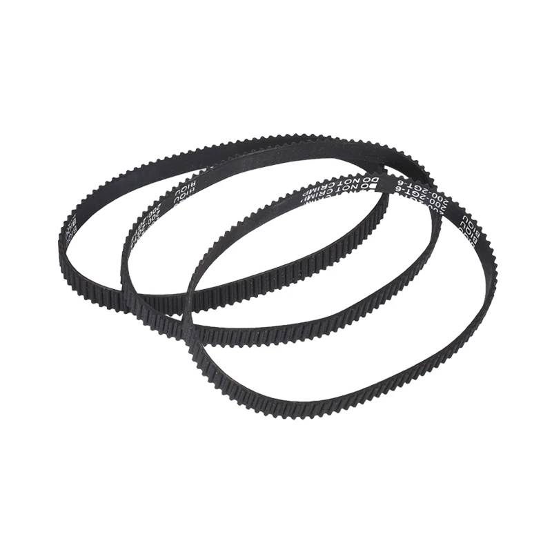 GT2 مغلقة حلقة مؤقت اشتعال المطاط 110/122/158/200/400/610/1220mm 2GT حزام عرض 6mm مناسب GT2 بكرة ل 3d طابعة أجزاء