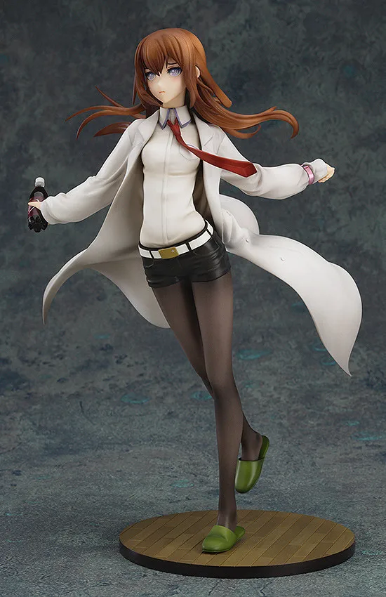 Makise Kurisu Steins Gate Christina White Coat Ver. PVC