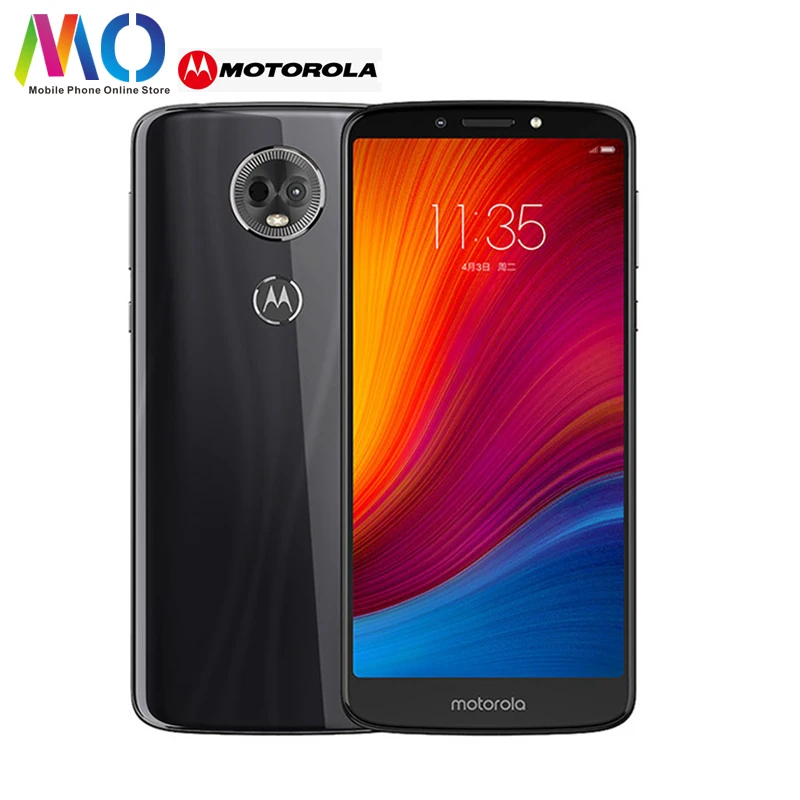 Оригинальный мобильный телефон Motorola MOTO E5 PLUS 6 0 дюйма 4 Гб 64 ГБ Android 8 Восьмиядерный