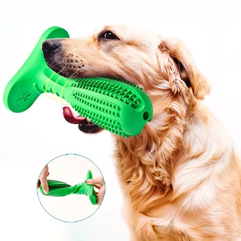 

HEYPET New Design Dog Chew Toy Brush Effective Toothbrush for Dogs Pet Oral Care Dog Brushing Stick Toys for Dogs Teeth Cleaning