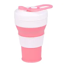 1 Pc Foldable Water Bottle Portable Folding Coffee Drinking Cup For Fitness Hiking Camping Outdoor home Office Daily Use(Pink) 1 Pc Foldable Water Bottle Portable Folding Coffee Drinking Cup For Fitness Hiking Camping Outdoor home Office Daily Use(Pink)