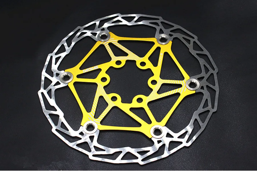 

Free Shipping 1PCS DH Bicycle Brake Rotor Excellent Floating Brake Disc 160mm and 6 Bolts Mountain Bike Brake Accessories