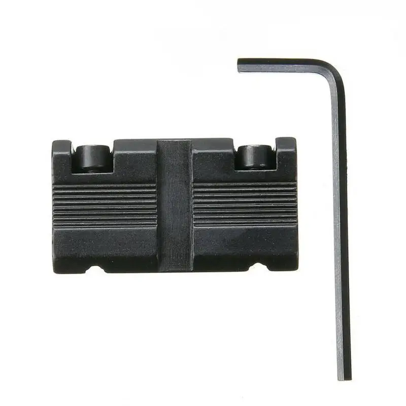 1 пара Picatinny/W 3/8 &quot11 мм ласточкин хвост до 7/8&quot 20 Вивер рейку адаптер