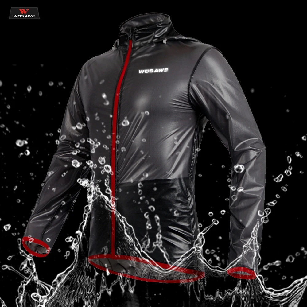 

WOSAWE Racing Rain Coat Motorcycle Rider Raincoat Motocross Clothing Motorbike Riding Rain jacket Waterproof Men