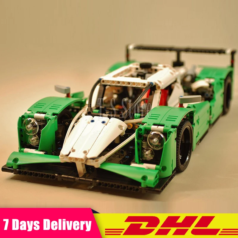 DHL 1249PCS LEPIN 20003 Technic Series The 24 hours Race Car Building Assembled Blocks Bricks Enlighten Toy 42039 lepin 20003 technic series the 24 hours race car building assembled blocks bricks enlighten toy 42039