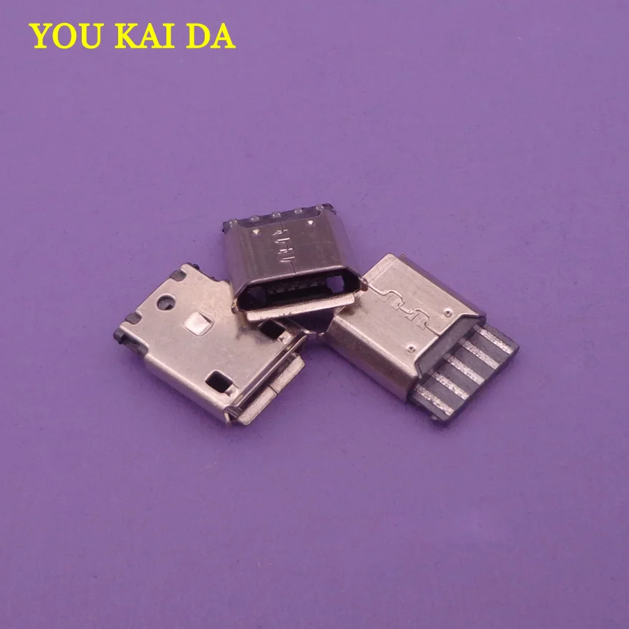 500 шт. Micro mini USB 5P гнездо разъем для зарядки 5 pin V8 Порт тип провода пайки|usb connector|usb