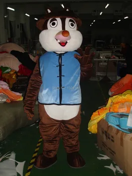 

2016 hot sell BLUE Squirrel Mascot Costume
