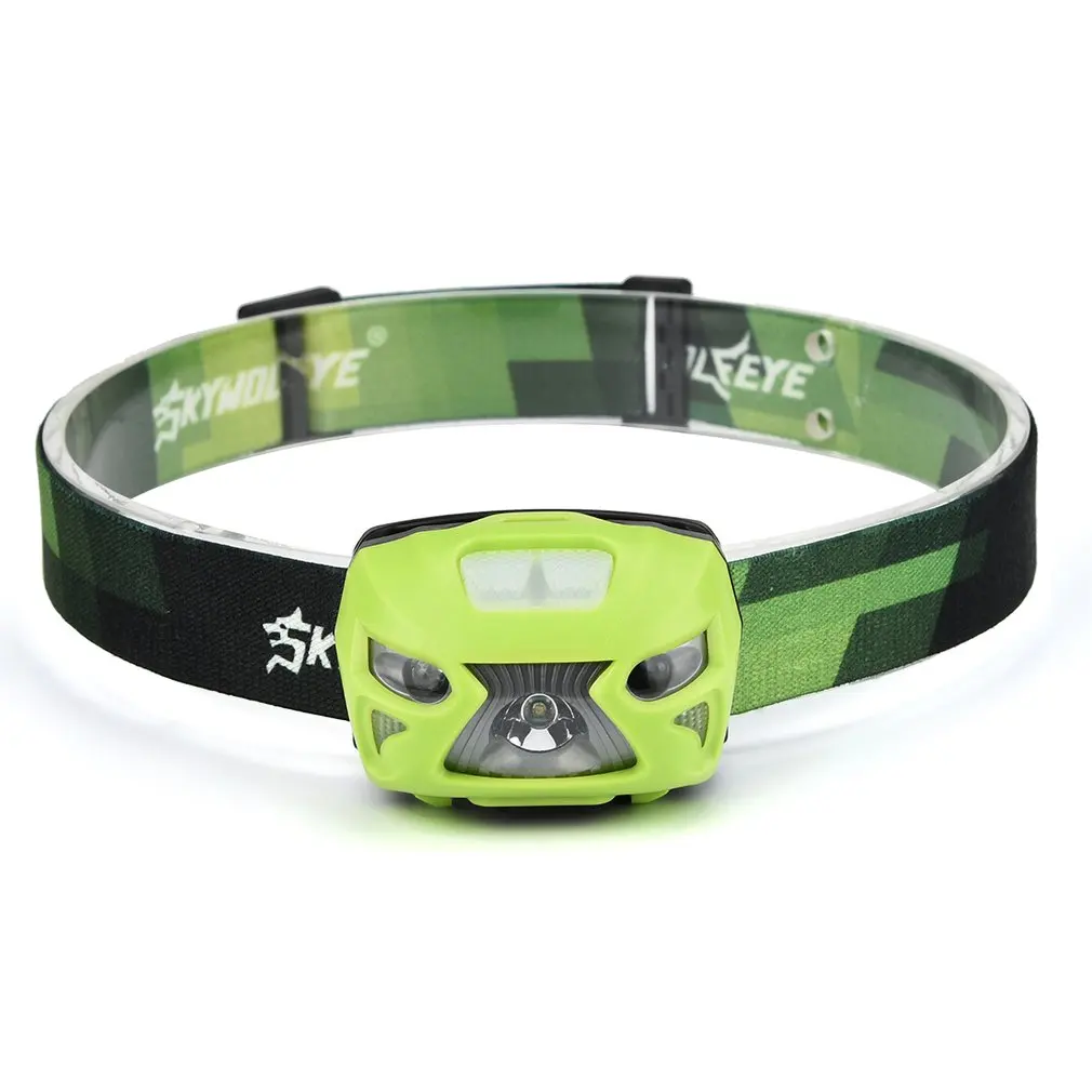 

High Power Flashlight Headlight LED 300LM SOS Front Head Light Rechargeable Headlamp for Outdoor Hunting Fishing
