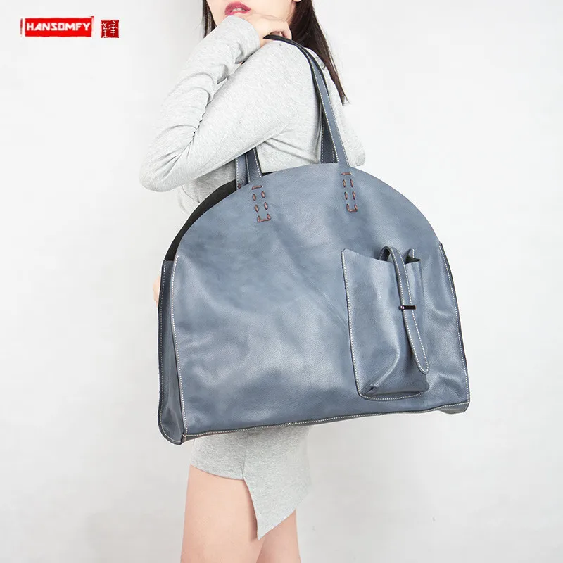 

Bag female 2019 new Women shoulder bag fashion ladies genuine leather big tote bag handbag tide large capacity shopping bags
