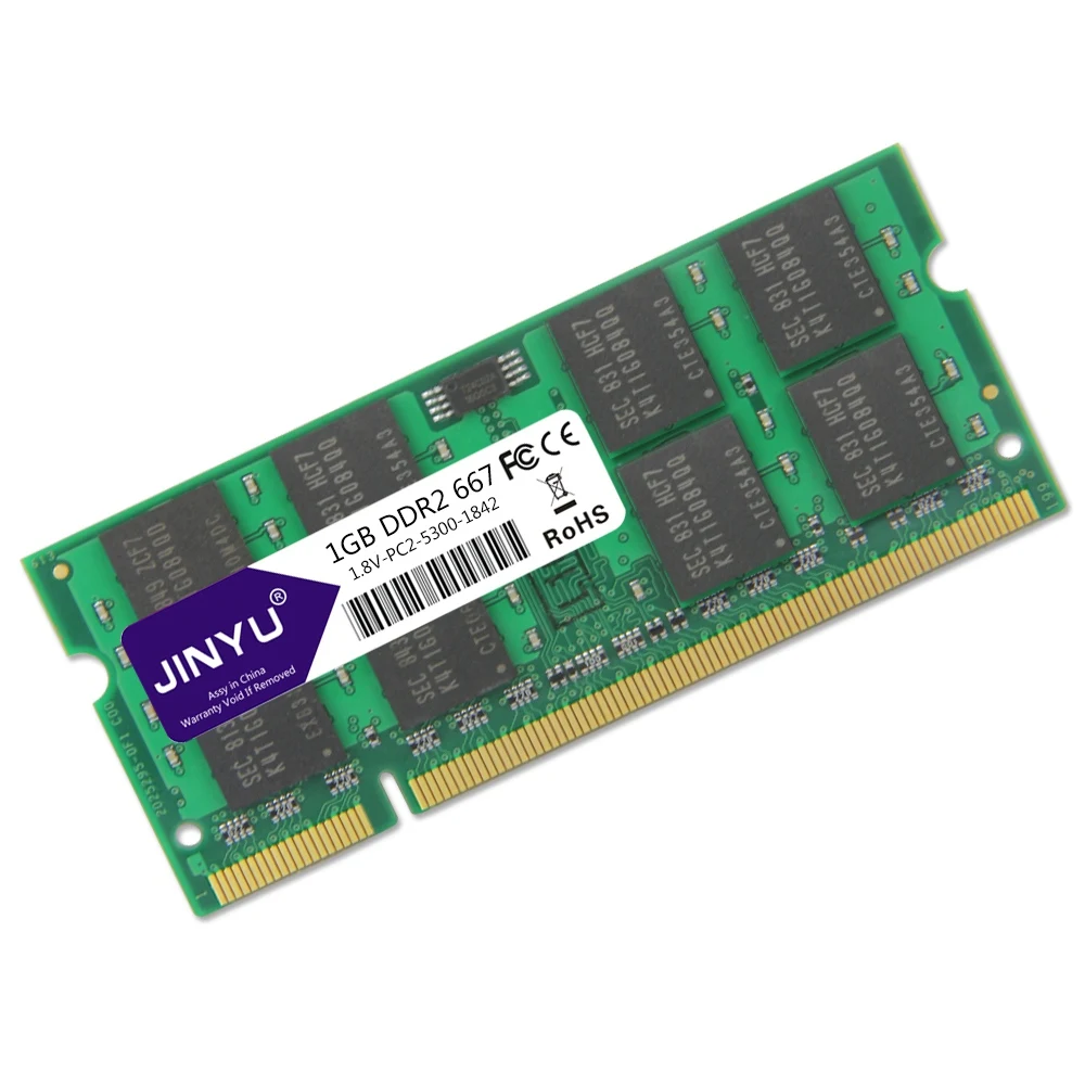 Jinyu Ddr2 667Mhz 1,8 V 240Pin Ram память для ноутбука