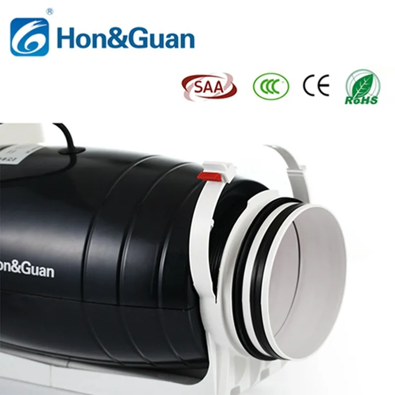  6'' Exhaust Fan Mixed-flow Inline Duct for Residential Commercial Bathroom Bedroom Kitchen Ventilat - 32986543194