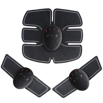 

Drop Shipping Abdominal Machine Electric Muscle Stimulator ABS Ems Trainer Fitness Weight Loss Body Slimming Massage Without Box