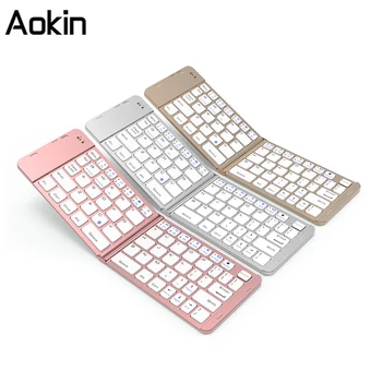 

Mini Foldable Keyboard Wireless Bluetooth 3.0 Keyboard for PC,Tablet, iPad, Macbook, iPhone7 7 plus ,Android Phone