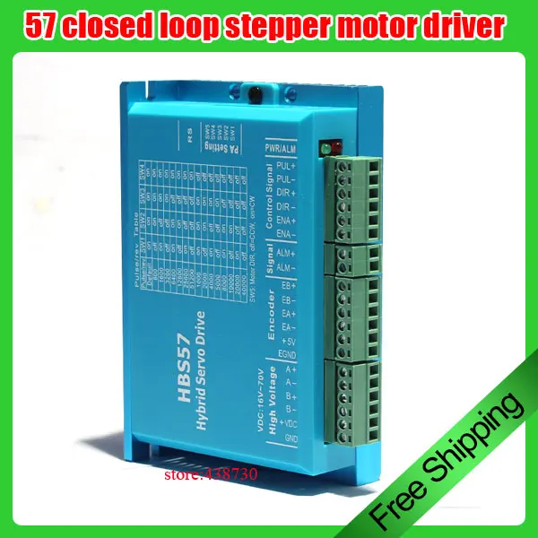 

1pcs 57 closed loop Stepper motor driver HBS57 57 closed loop driver 20-60VDC
