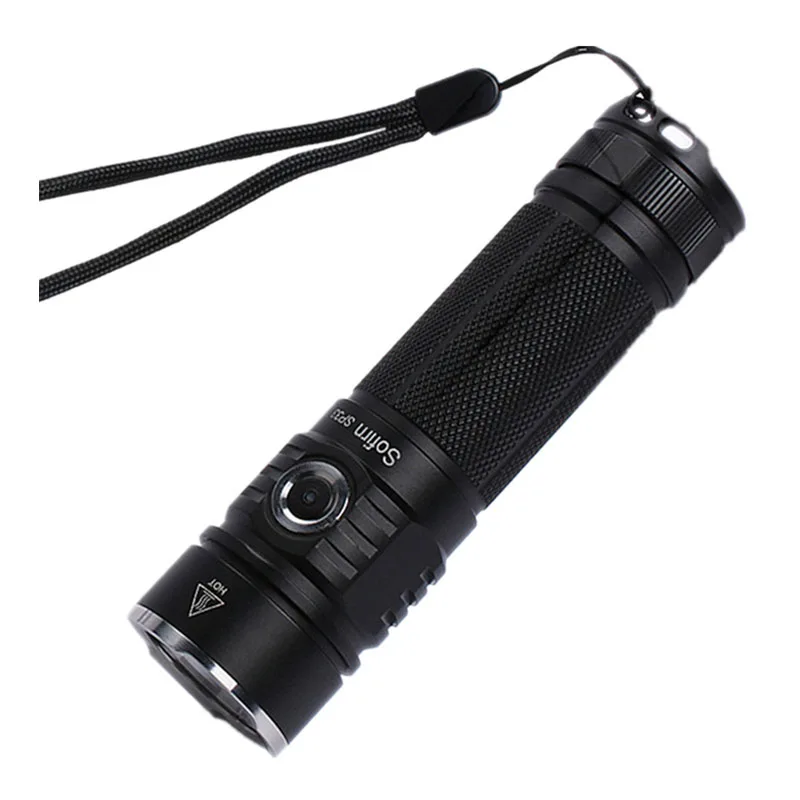 Sofirn SP33 светодиодный фонарь мощный 3000lm IPX8 26650 18650 CREE XHP50.2 портативный индикатор