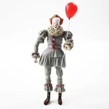 NECA Stephen King's It Pennywise ПВХ фигурка украшения для приборной панели автомобиля аксессуары авто игрушка для автомобиля-Стайлинг