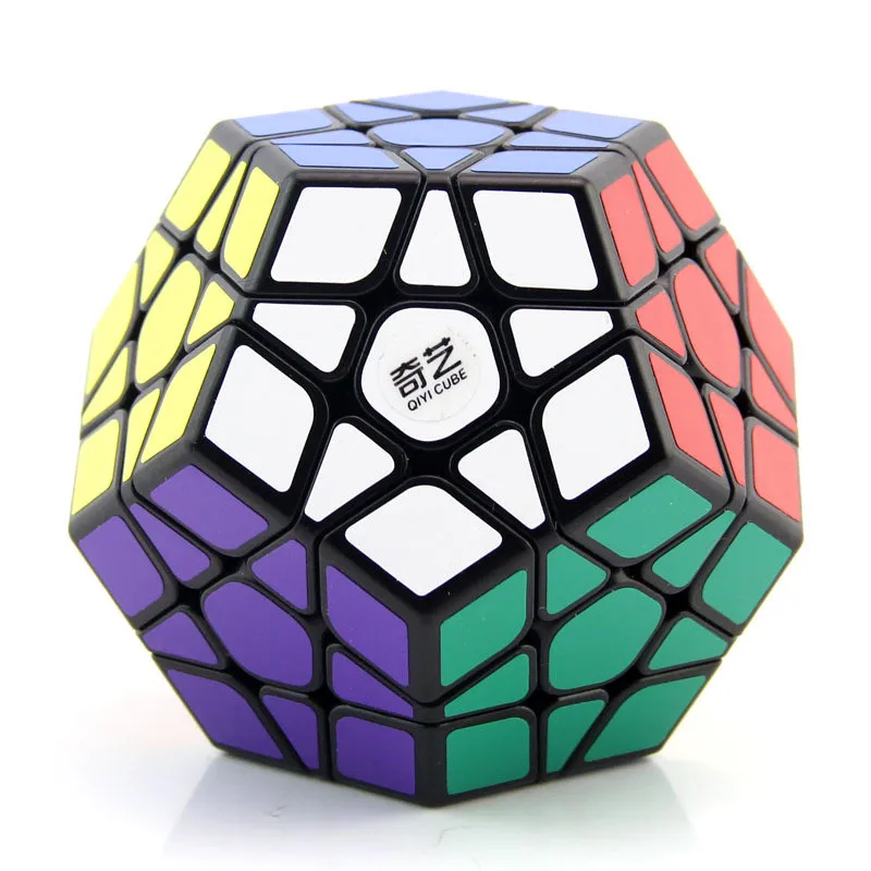 

Qiyi Qiheng Megaminxeds Magic Cube Sticker Speed 12 Sides Puzzle Educational Toys for Children Brithday Gift Safe ABS