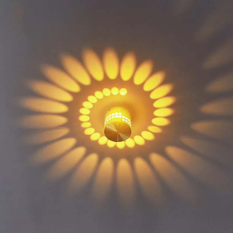 

Modern LED Ceiling Lights 3W wall Sconces for Art Decor Gallery Balcony lamp Porch light corridors lustre Fixtures lighting