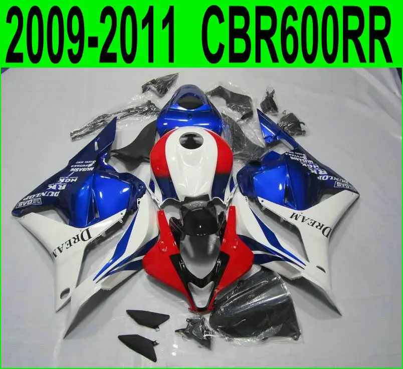 Красно синий обтекатель для Honda CBR 600RR 2009 2010 2011 kit ( 100% fit ) cbr600 rr 09 10 11 обтекатели