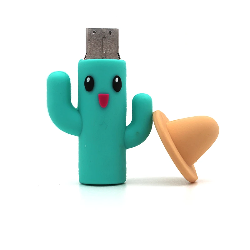 Usb флеш накопитель в виде кактуса на 64 ГБ 32 16 8 4 Гб|USB флэш-накопители| |