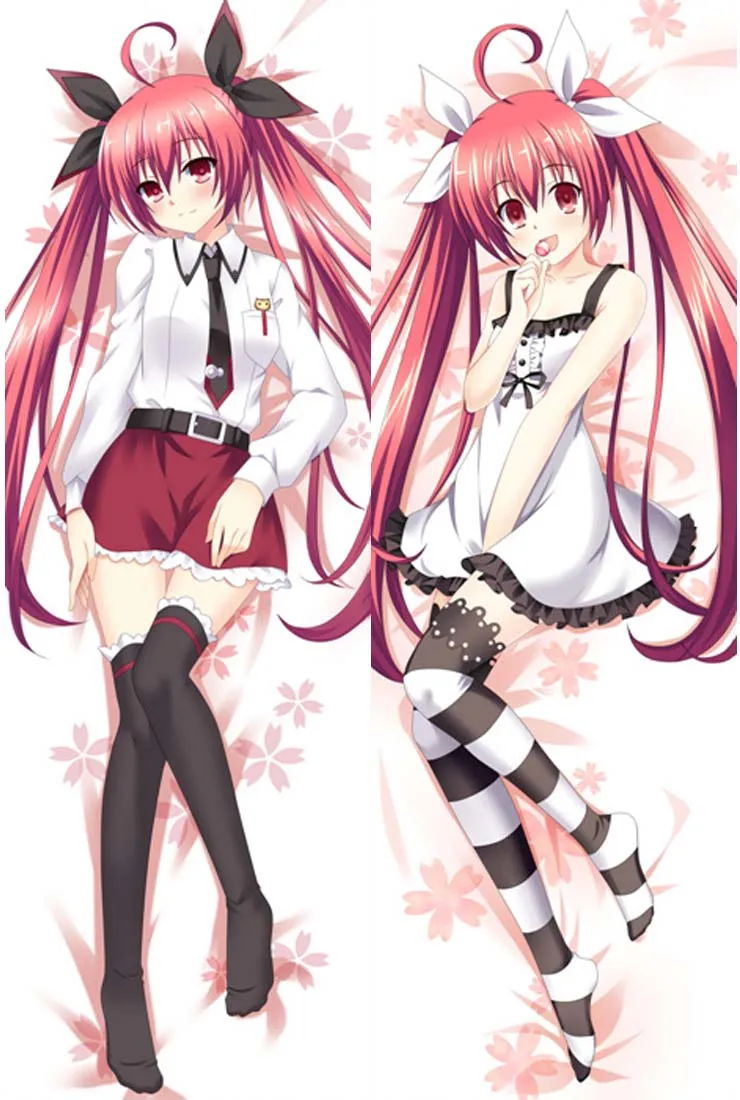 Чехол для подушки с изображением японского аниме Otaku Date a Live Tokisaki Kurumi милые