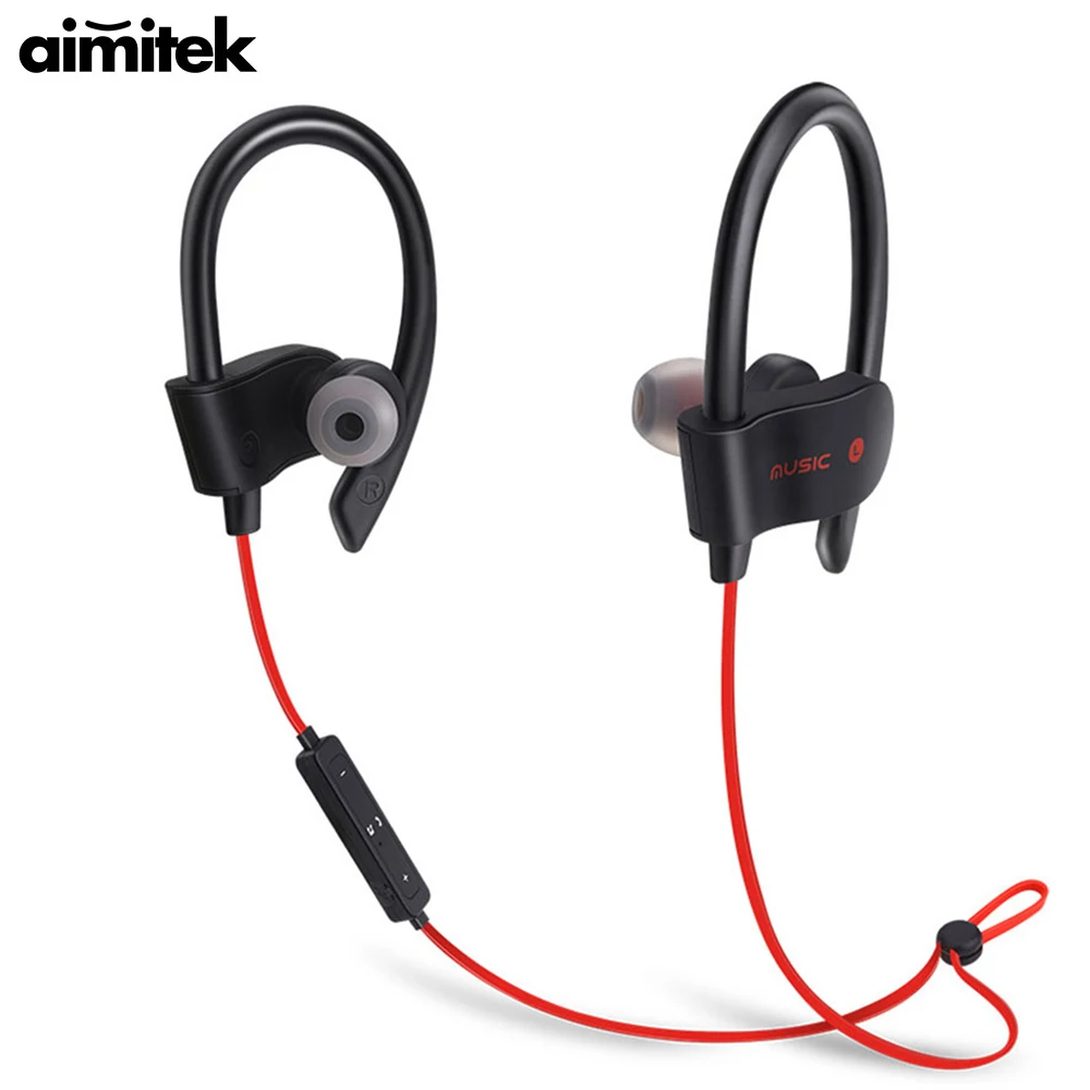 56S Bluetooth Earphones Wireless Earhook Sports Sweat Proof Stereo