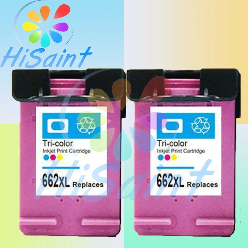 

Hot sale 2Colour  Ink Cartridge Compatible Printer Ink Cartridge For HP 662 662XL CZ103A CZ104A For Ink Jet Printer Good quality