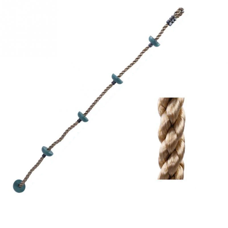 

Funny Kids Climbing Rope Swing Disc Climbing Rope Children Kids Garden Playground Backyard Outdoor Swing Games Equipment Toys