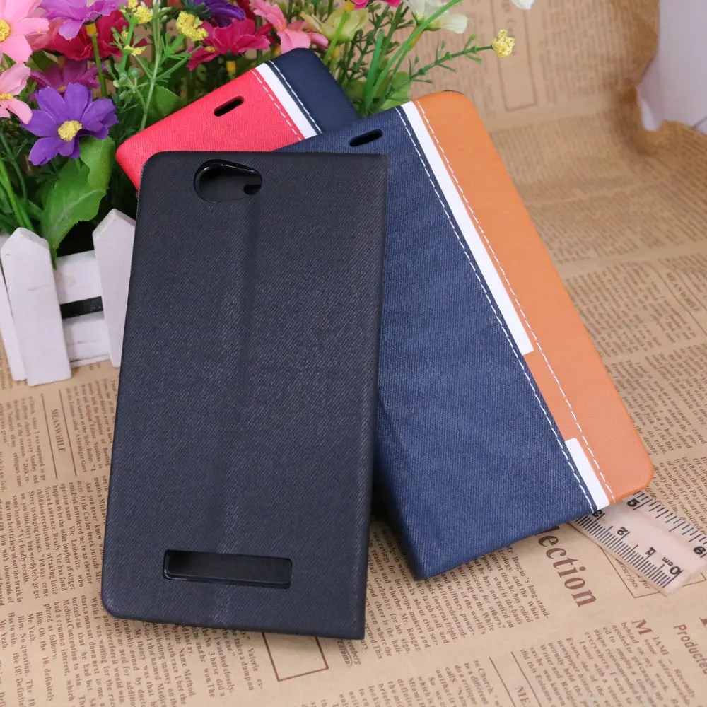 Luxury Case For Wileyfox Spark Spark Plus + 5.0" Flip Leather Cover For