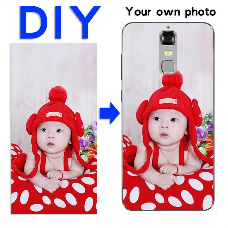 

DIY custom design name Customize printing your photo picture phone Soft silicone case For ZTE Blade A610plus images cases