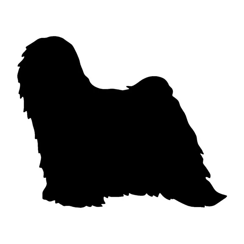 

15.5*12.7CM Tibetan Terrier Car Motorcycle Decals Cover Scratches Animal Personality Decorative Stickers C6-0778