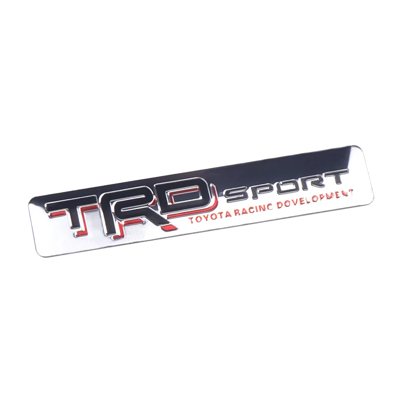 Автомобильный Стайлинг 3D металла п TRD Racing Development Эмблема Наклейка для Тойода спортивные декоративные автомобиль наклейки, автоаксессуары