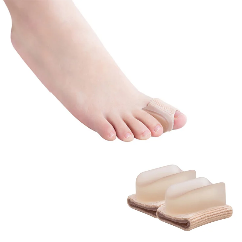 

Thumb Separator Correction Bunion Protector Hallux Valgus Corrector Silicone Toe Separating Straightener Foot Care Tool HB88