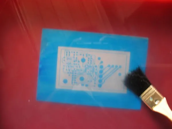 Photoresist анти-травление синие чернила краски для DIY PCB сухая пленка Замена 1 бутылка