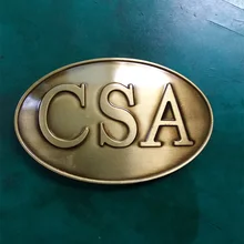 1 шт. бронзовая Пряжка ковбоя с буквенным принтом CSA для ремня 4 см