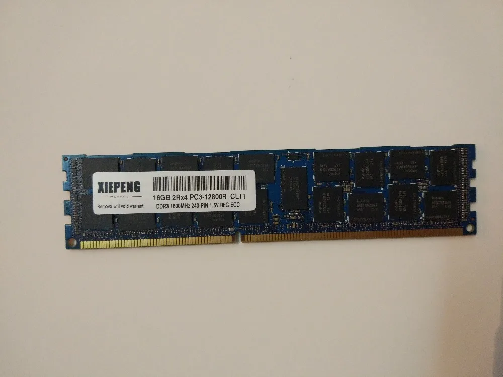 

Server memory 16GB DDR3 1333 1600MHz ECC REG 32GB 4Rx4 PC3L-12800R RAM for Precision Workstation R7610 T3600 T5600 T7600 FC620