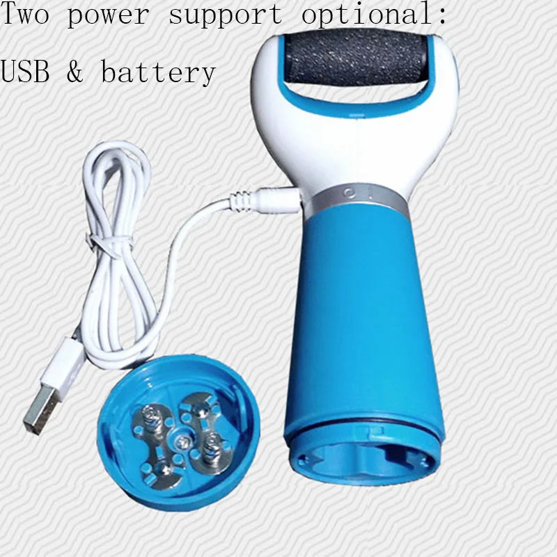 Foot care tool exfoliating scrub Dead skin remover USB battery support