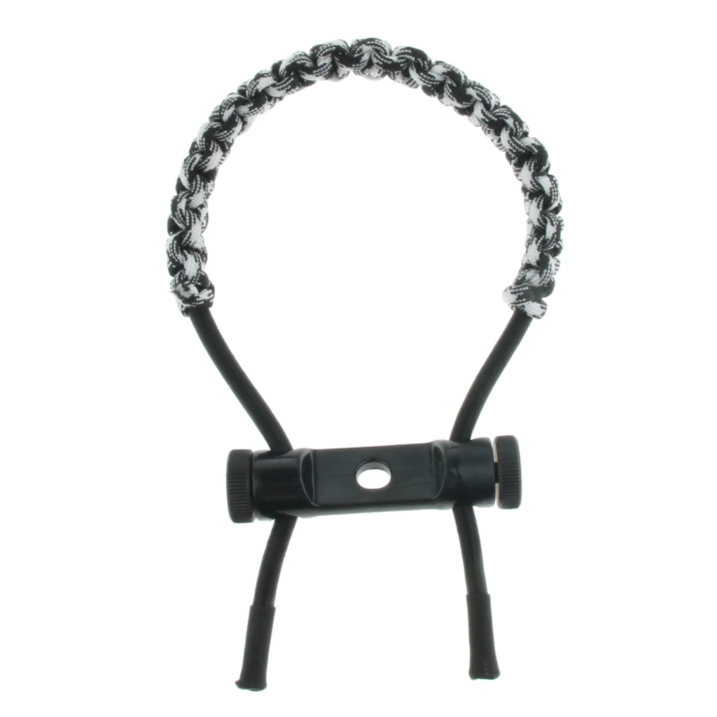 Bow Archery Wrist Sling Paracord Cord Survival Hunting Shooting Wrist Strap Compound Bow Wrist Sling Archery Wrist Sling