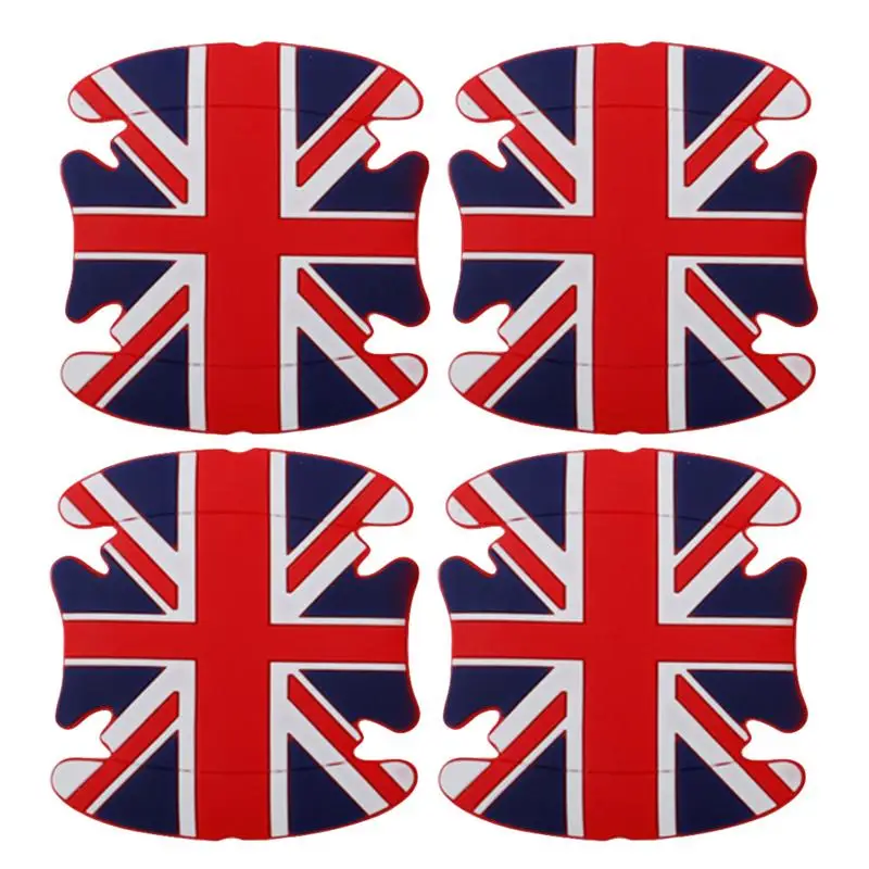 

4pcs Car Door Handle Protective Anti-Scratch Door Protectors Creative Automobile Decorative Decal Sticker Cars Accessories