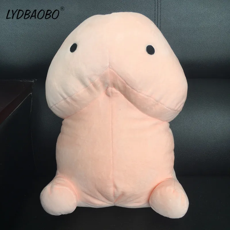 LYDBAOBO 1 шт. 50 см счастливая игрушка пенис игрушка розовый мягкий плюшевый хлопок имитация подушка в форме пениса Сексуальная каваи для подруги подарки