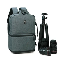 Shockproof Photography Padded DSLR Backpack Student Camera Video Bag for Nikon Canon Sony DSLR Camera Lens Accessories