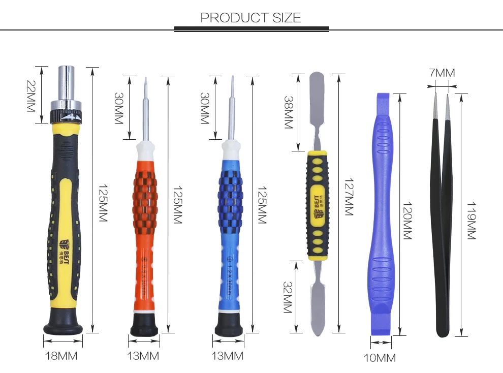 Best-8925 24in1 ноутбука Отвёртки Набор Профессиональный ремонт Ручные инструменты комплект для мобильного телефона компьютер электронная
