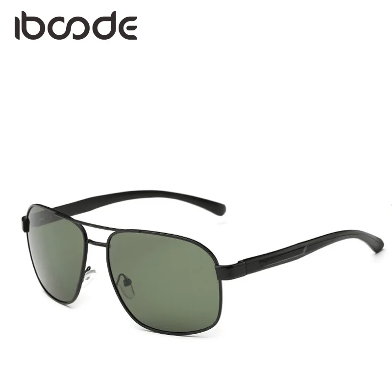 

iboode Polarized Men Sunglasses Driving Driver Sun Glasses Fishing Shades Male Eyeglasses Brand Designer Alloy Frame UV400 Gafas