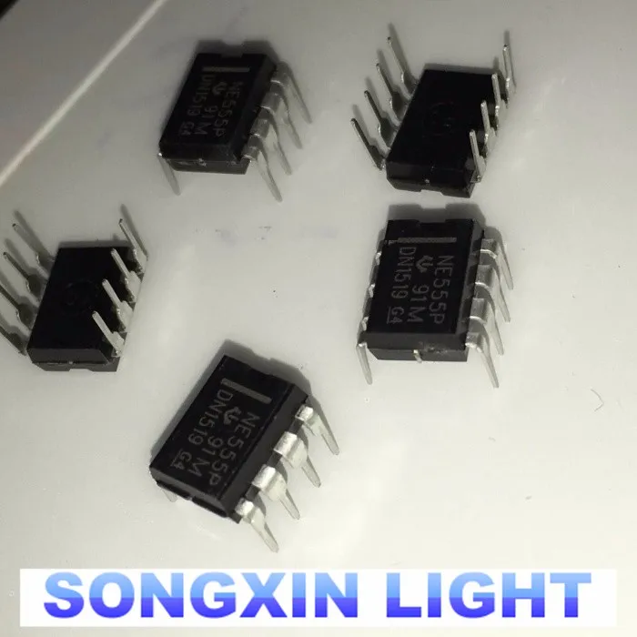 100 шт. XIASONGXIN светильник новый NE555 NE555P NE555N 555 таймеры DIP-8 Техас новое качество очень